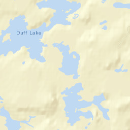 Rainy River District Street Map