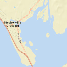 Stephenville Crossing Street Map