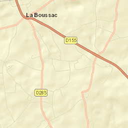 La Boussac Street Map