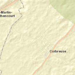 Corbreuse Street Map