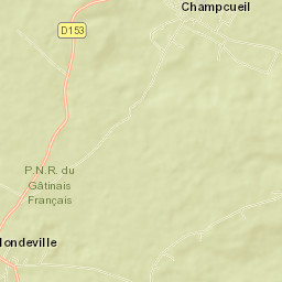 Champcueil Street Map