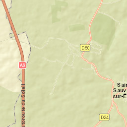 Saint-Sauveur-sur-École Street Map
