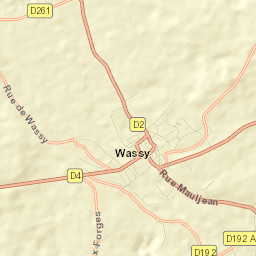 Wassy Street Map
