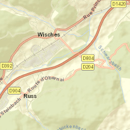 Russ Street Map