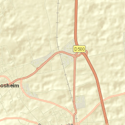 Rosheim Street Map