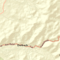 Durbach Street Map