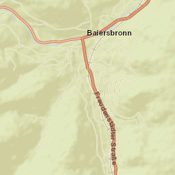 Baiersbronn Street Map