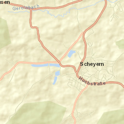 Scheyern Street Map