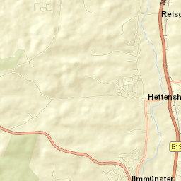 Hettenshausen Street Map