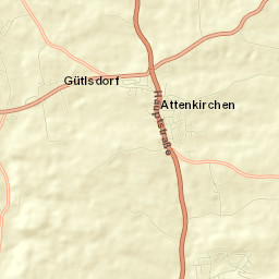 Attenkirchen Street Map