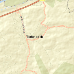Tiefenbach Street Map