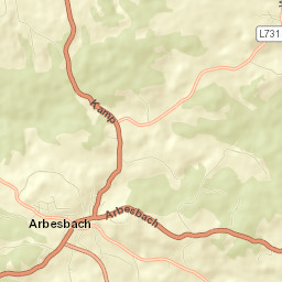 Arbesbach Street Map