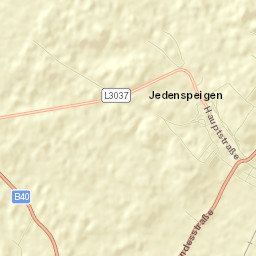 Jedenspeigen Street Map