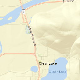 Clear Lake Street Map