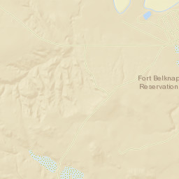 Fort Belknap Agency Street Map