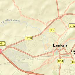 Lamballe Street Map