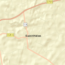 Saint-Hélen Street Map