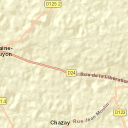 Saint-Aubin-des-Bois Street Map