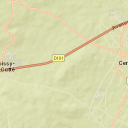 Cerny Street Map