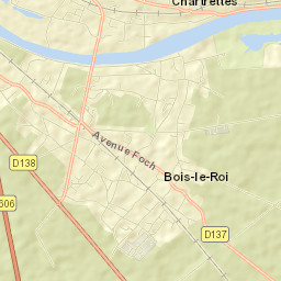 Bois-le-Roi Street Map