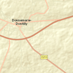 Donnemarie-Dontilly Street Map