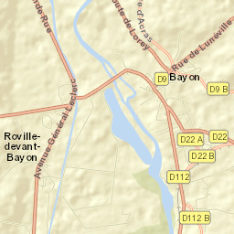 Bayon Street Map