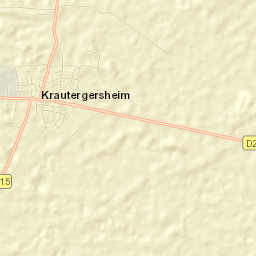 Krautergersheim Street Map