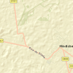 Hindisheim Street Map