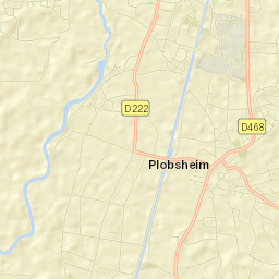 Plobsheim Street Map