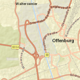 Offenburg Street Map