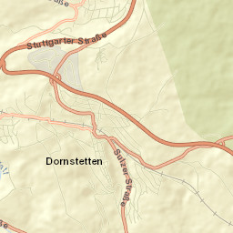 Dornstetten Street Map