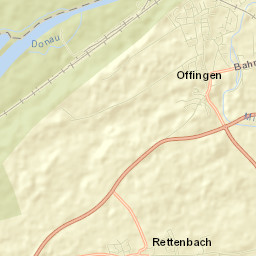 Offingen Street Map