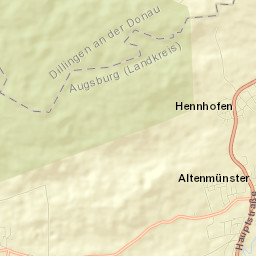 Altenmünster Street Map