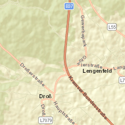 Lengenfeld Street Map