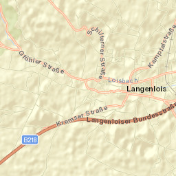 Langenlois Street Map