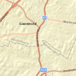 Gaweinstal Street Map