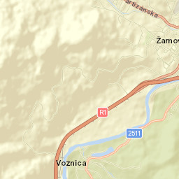 Žarnovica Street Map