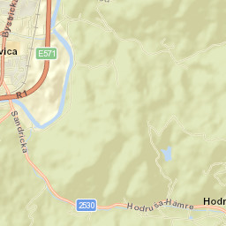 Okres Žarnovica Street Map