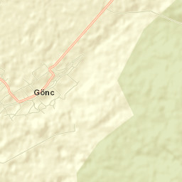Gönc Street Map