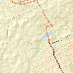 Alchevs’ka Mis’krada Street Map