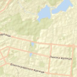 Alchevs’k Street Map