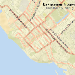 Khabarovsk Street Map