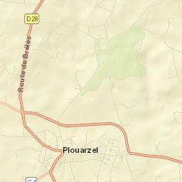 Plouarzel Street Map