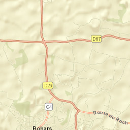 Bohars Street Map