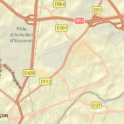 Alençon Street Map