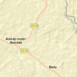 Aunay-sous-Auneau Street Map