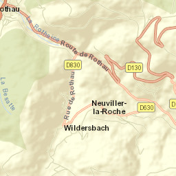 Rothau Street Map