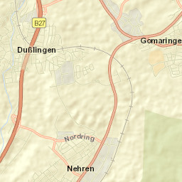 Gomaringen Street Map