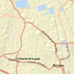 Burgau Street Map