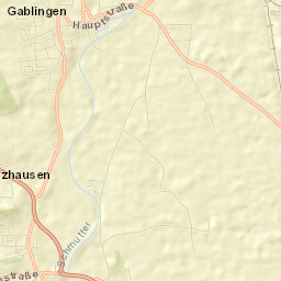 Gablingen Street Map